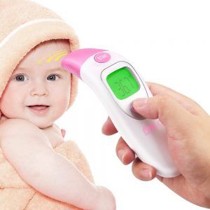 Home Kinder Vorderkopf Baby Fieber Thermometer Temperaturprüfung Körper 